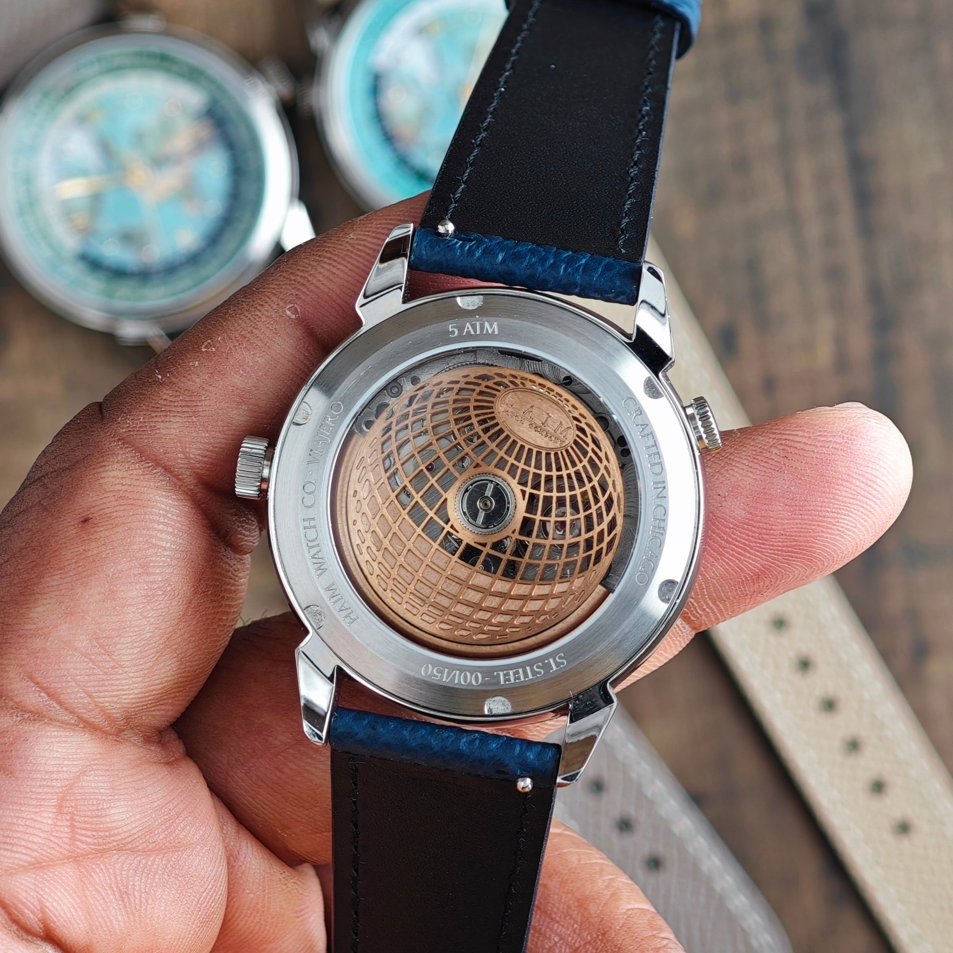 Haim Watch Co. Viajero Caseback